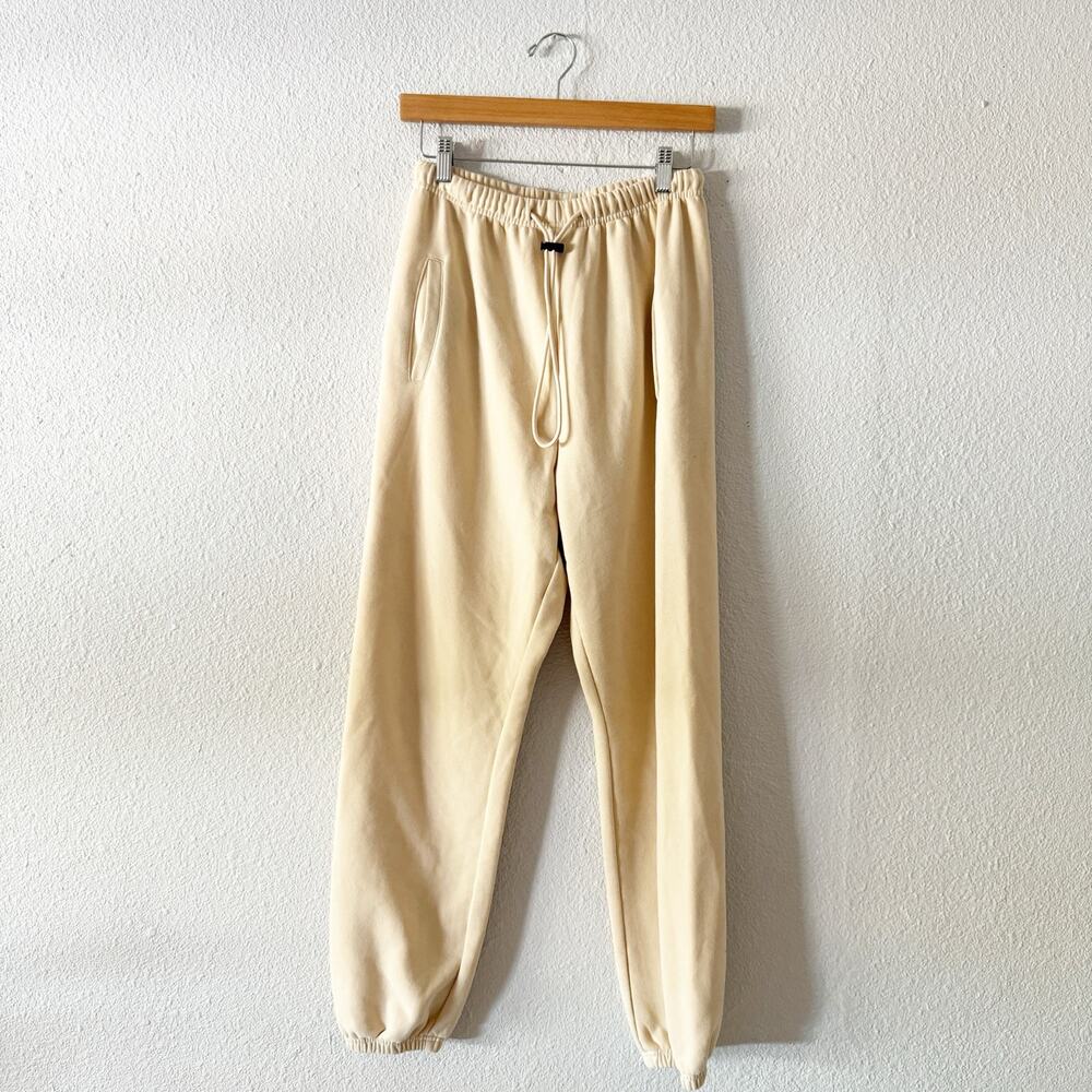 Womens Cream Sweatpants size small